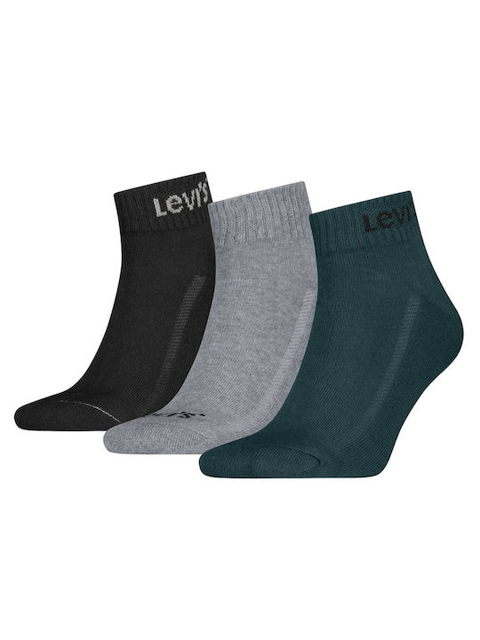 Levi's Combo Combo Мъжки Чорапи Зелени 3Pack
