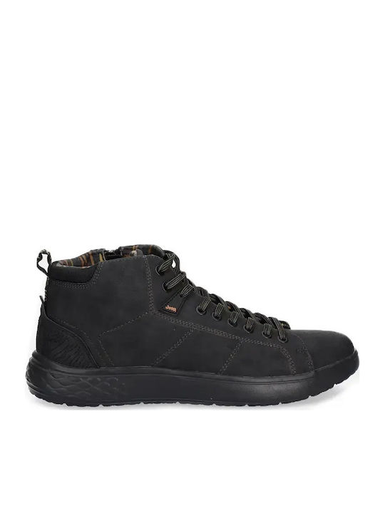 Jeep Footwear Kobi Mid Herrenstiefel Schwarz