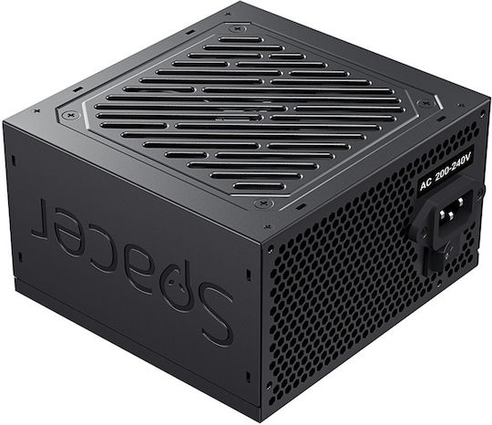 Spacer 700W Schwarzes Voll Verkabeltes 80 Plus Bronze Netzteil für Computer