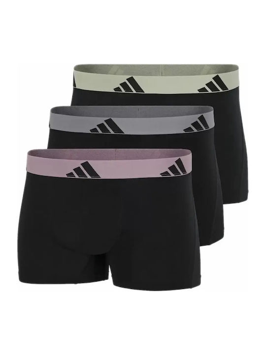 adidas Active Flex Ανδρικά Μποξεράκια Μαύρα 3Pack
