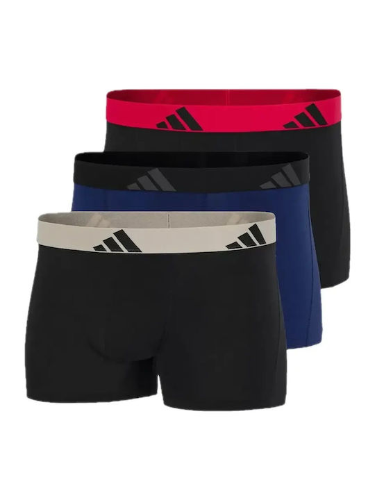 adidas Active Flex Ανδρικά Μποξεράκια Μαύρα 3Pack