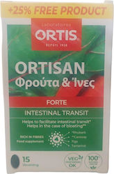 Ortis Ortisan Forte Fruits & Fiber 15 Tablets Ortis Ortisan Forte Fruits & Fiber 15 Tablets