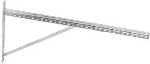 Aten Heavy-Duty Shelf Bracket in Grey Stainless Steel 20mm