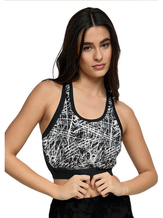 Damen Sport-BH Mehrfarbig mit Futter 17 1223EMP Mehrfarbig 17