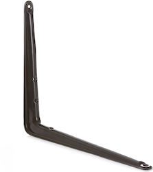 Dymo Heavy-Duty Metal Corner Shelf in Black Colour 300x250mm