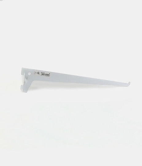 Malys Group Heavy-Duty Shelf Bracket Made of Stainless Steel in White Colour 70mm