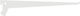 Malys Group Heavy-Duty Shelf Bracket Made of Stainless Steel in White Colour 70mm