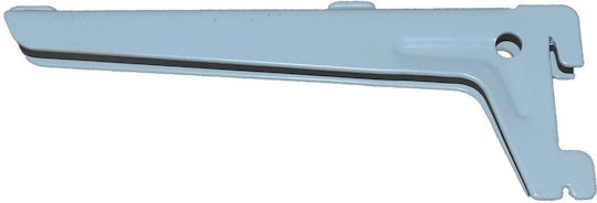 Malys Group Heavy-Duty Shelf Bracket Made of Stainless Steel in White Colour 22mm