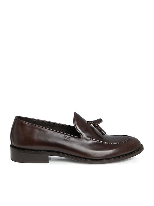 Boss Shoes Mocasini bărbătești din piele în Cul...