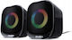Sven G345 Ηχεία Υπολογιστή 2.0 με RGB Φωτισμό και Bluetooth Ισχύος 10W Μαύρα