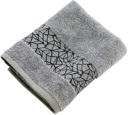 Domoletti Facecloth 50x90cm Grey Weight 500gsm