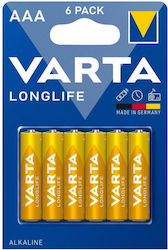 Varta Алкални Батерии Long Life AAA Varta (6бр)