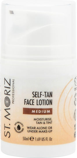 St. Moriz Self Tanning Lotion Face Medium 50ml