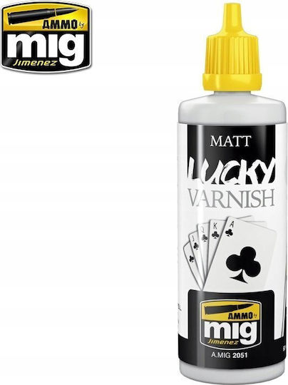Vallejo Ammo Lucky Matt Lackierung 60ml Lackierung Schutz Modellierwerkzeuge & Zubehör
