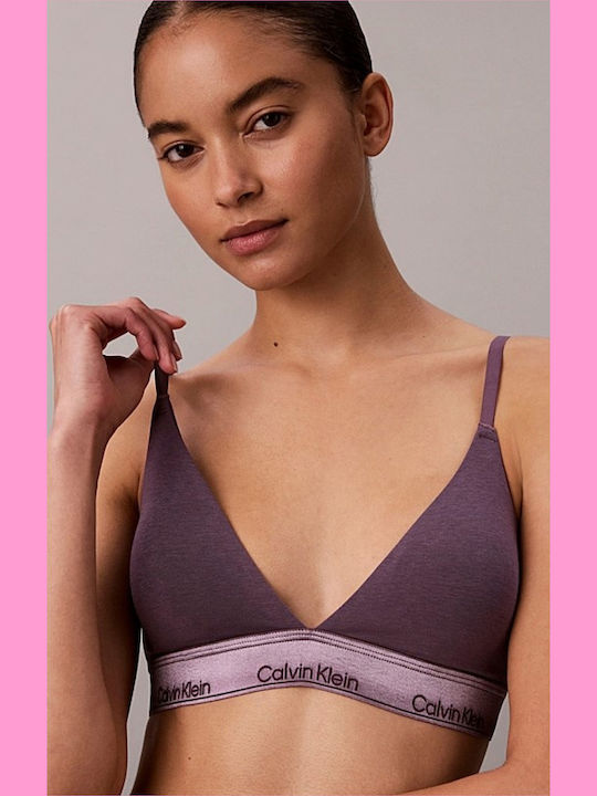 Calvin Klein Icon Baumwolle Modal Triangle Bralette Bralette