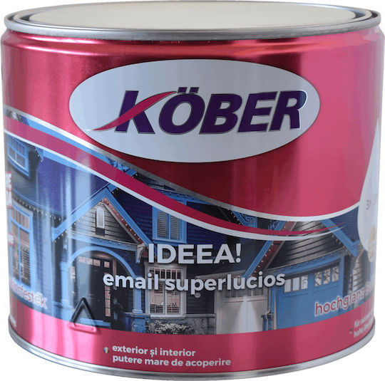 Idea 2.5l Email Lucios Alchidic Verde Mediu Protecție Decorațiune Lemn Metal