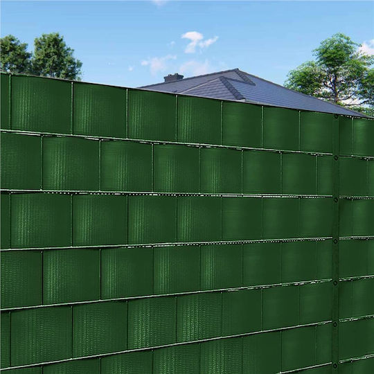 Material De Construcție Pentru Garduri De Grădină Din PVC 19cm 20 Bucăți Verzi