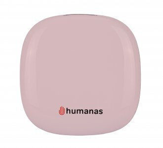 Humanas Humanas Schminkspiegel Platzierung mit Licht 9.9x9.9cm Rosa