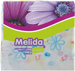 Melida Hellas 60 Χαρτοπετσέτες Μονόφυλλες Melida Hellas 60 Χαρτοπετσέτες Μονόφυλλες