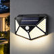 Lampă Solară Montată pe Perete cu Senzor de Mișcare 14x6x10cm