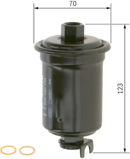 Bosch Filtru de benzină 0 986 450 103