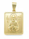 Daskalakis Kinder Amulet Daskalakis Beidseitig Anhänger aus Gold 14K 56745