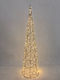 Weihnachtsbaum 100cm mit LED Beleuchtung Gold