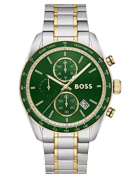 Boss Stratus Men's Watch 44.5mm Battery Chronog...