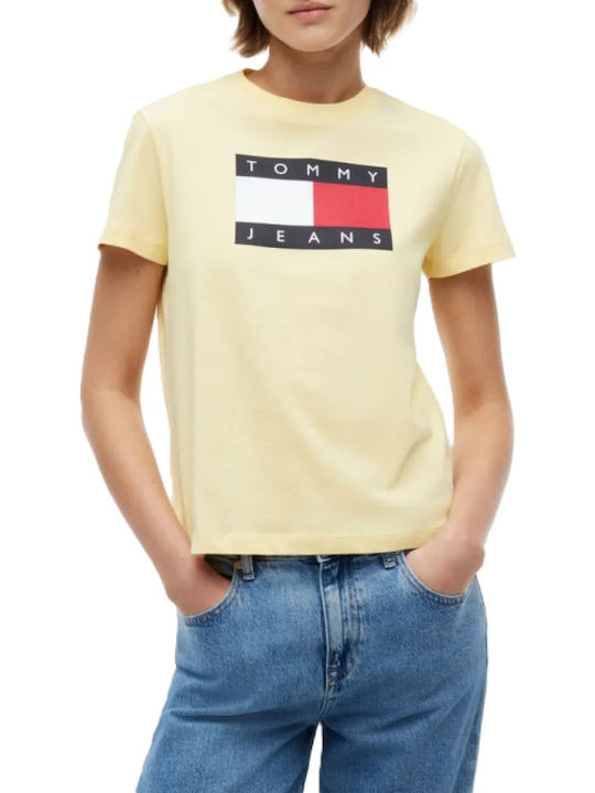 Tommy Hilfiger Flag Ss Дамска Тениска За Туризъ...