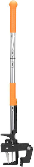 Manual Weed Extractor Root Removal Pedal Discharge Mechanism 99x29x8 Cm