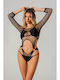 Ophelia's Dream Lenjerie Bodysuit Plasă Teddy 10ww7157