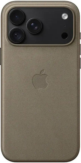 Apple TechWoven Case with MagSafe Back Cover din Silicon Taupe (iPhone 18 Pro Max)