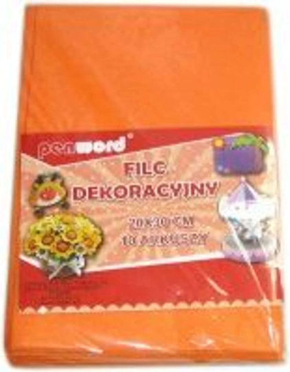 Polsirhurt Dekorative Tschoche Orange 20x30 10 Stücke