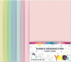 Interdruk Διακοσμητικός Αφρώδης Πάτος Παστέλ 8 Τεμάχια