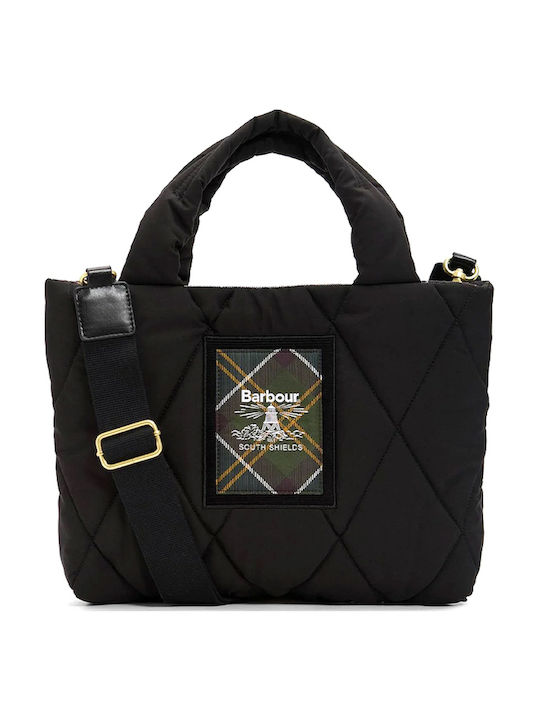 Barbour Connie Mini Дамска тоут чанта Черна
