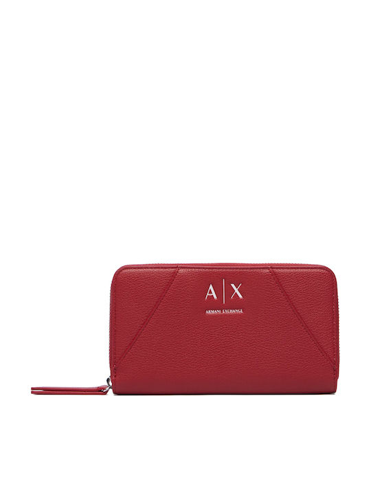 Armani Exchange Portofel Mic Dama Burgundy Armani Exchange Portofel Mic Dama Burgundy