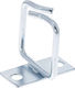 Inline Организатор на кабели Метален рамо Поцинкован Отвор с къса страна 140x100mm