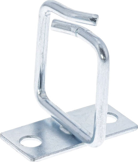 Inline Организатор на кабели Метален рамо Поцинкован Отвор с къса страна 140x100mm