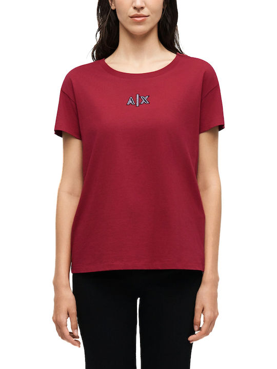 Women's T-shirt Silver-Red-Black