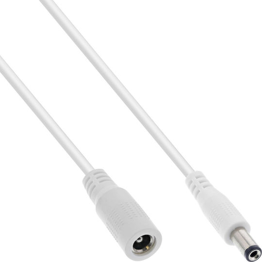 InLine Coaxial Cable DC - DC 0.5m 26955F 1pc