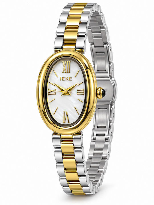 Ieke Womens Battery Watch With Steel Bracelet