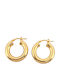 Earrings Hoops 18mm Silver 925 Rssh007