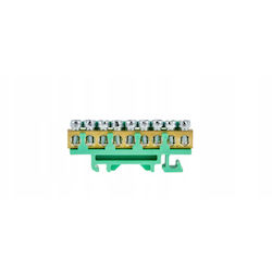 Incobex Κλέμα Ακροδεκτών 9x16 Mm2 Πράσινη Ene-00545