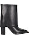 Women's Cowboy Ankle Boots Black