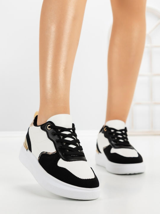 Kalapod Adidași Flatforms Pentru Femei Albi