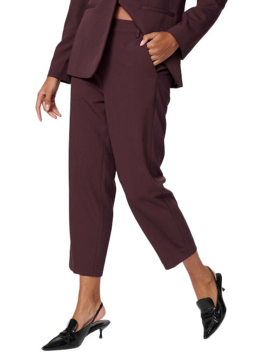 Kaffe Damen Burgundisches Anzug