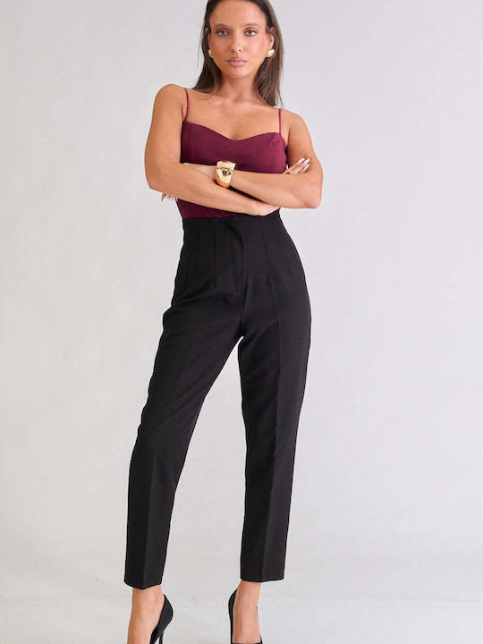 Decoro Decoro Damen Hochgebirge Stoffhose Schwarz