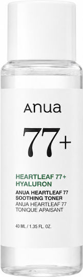 Anua 77% Spray de față Tonifiant cu Frunză de inimă & Acid Hialuronic 40ml