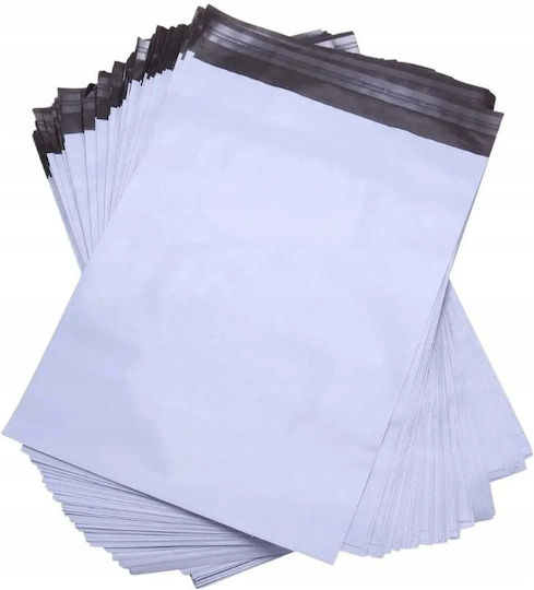 Nc System Set of B5 Catalog Envelope Type Mailing Envelopes with Peel and Seal 50 Pieces 190x5cm White