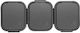 Orno Triple External Waterproof Power Socket with Grey Lid 3 Pieces